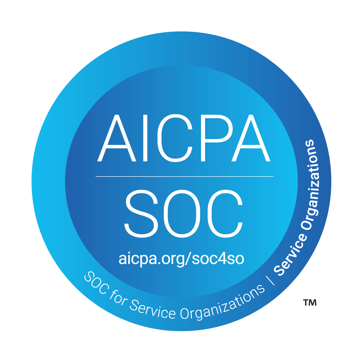 AICPA SOC 2 compliance badge